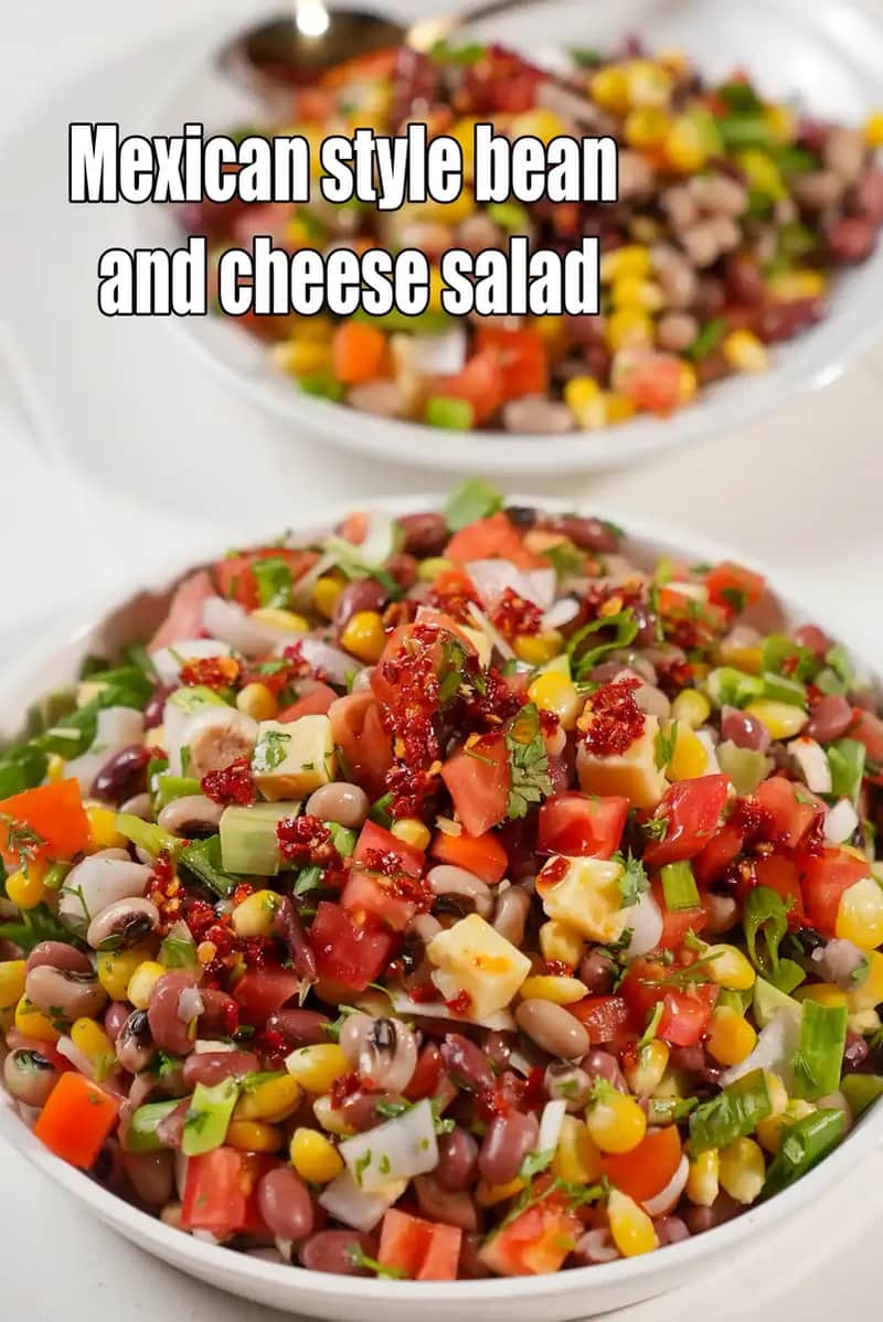 Mexican Styleâ Bean And Cheese Salad Recipe