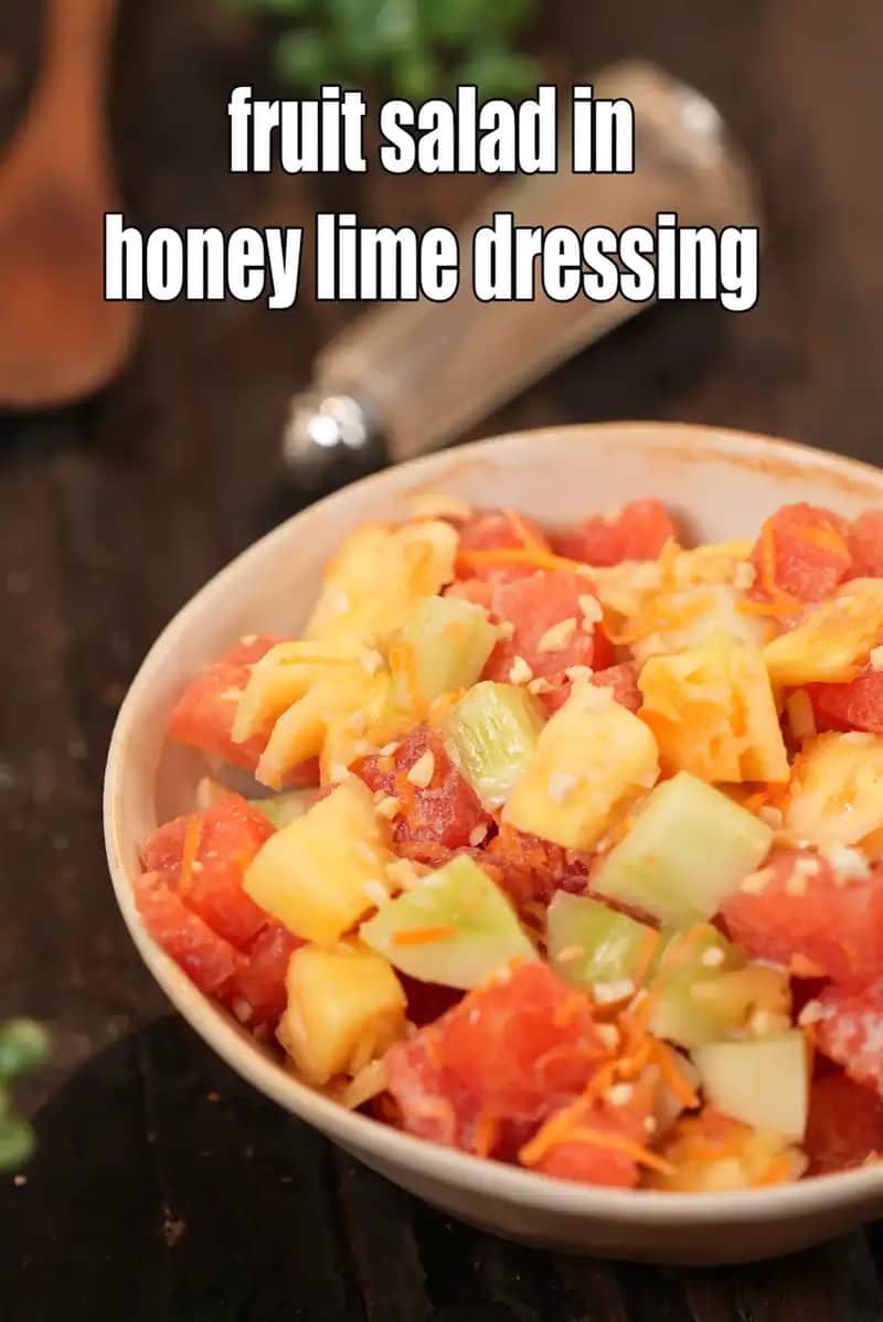Fruit Salad In Honey Lime Dressing Recipe