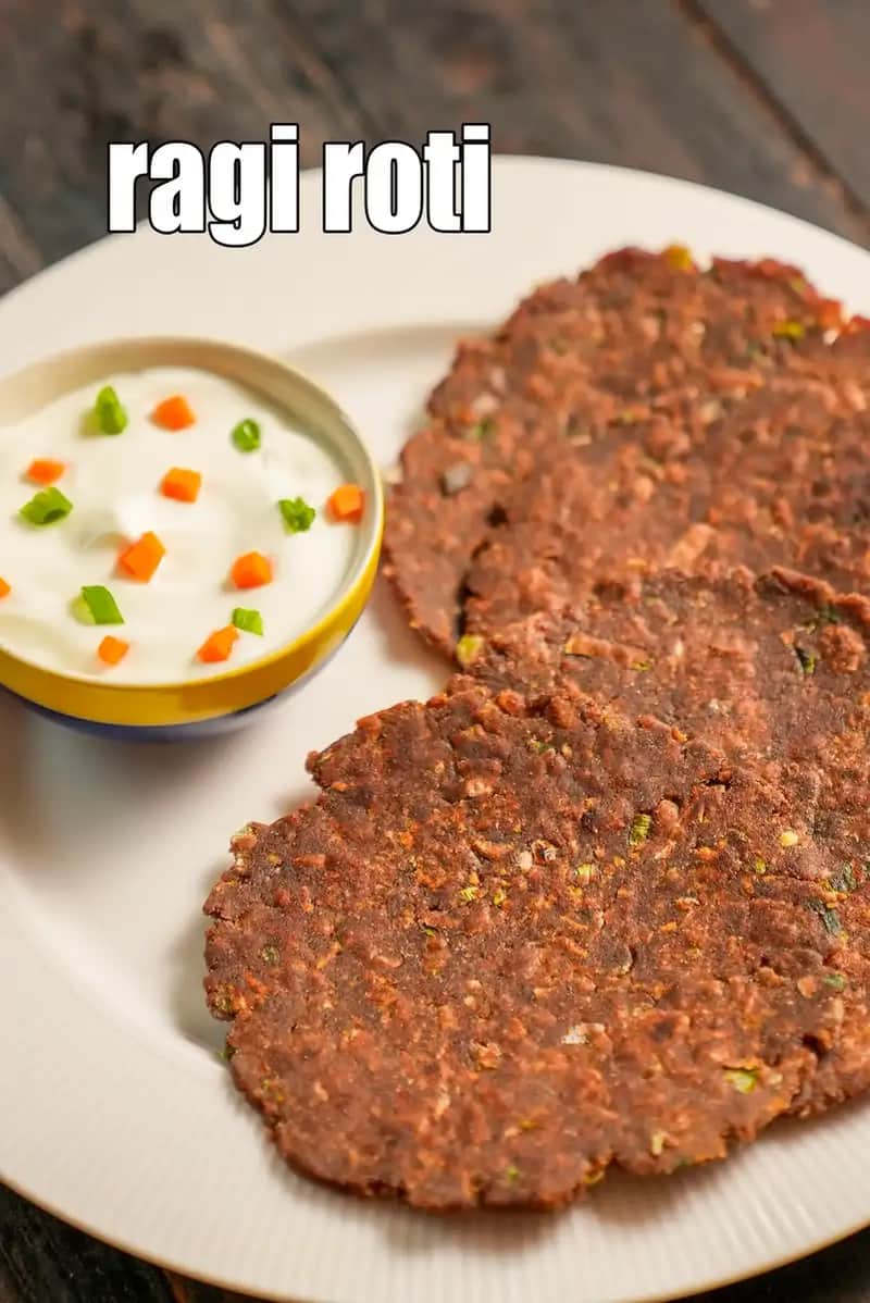 Ragi Roti Recipe (Nachni Vegetable Paratha)