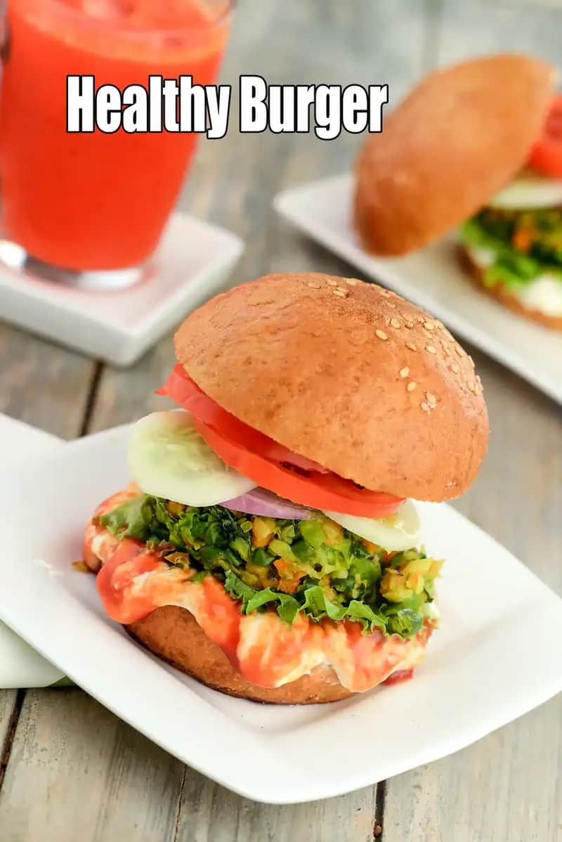 Healthy Vegetable Burger Recipe