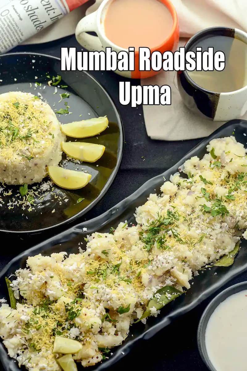 Mumbai Roadside Upma Recipe (Quick Indian Street Food Upma)