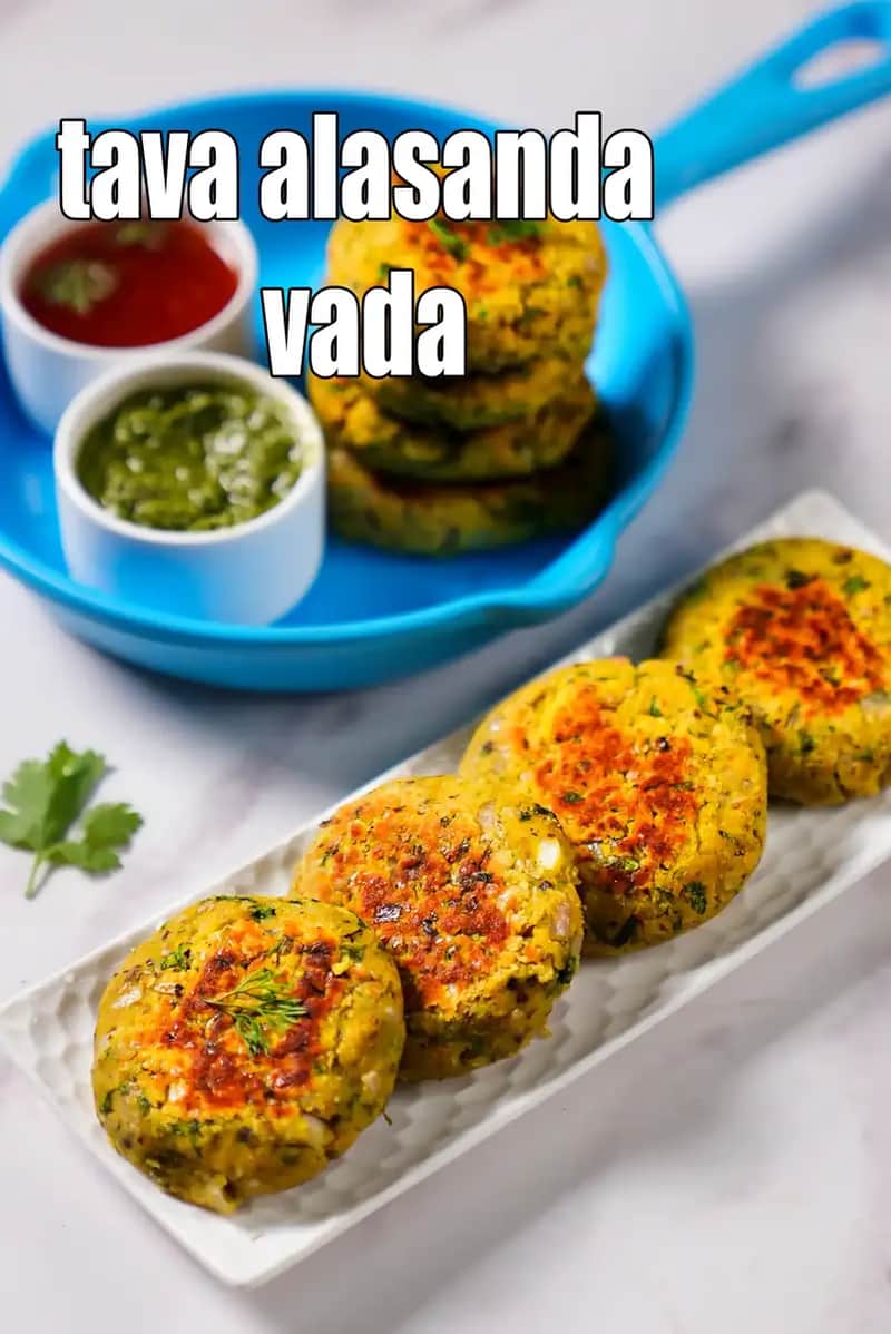 Tava Alasanda Vada Recipe