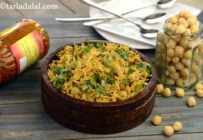 Achari Chana Pulao