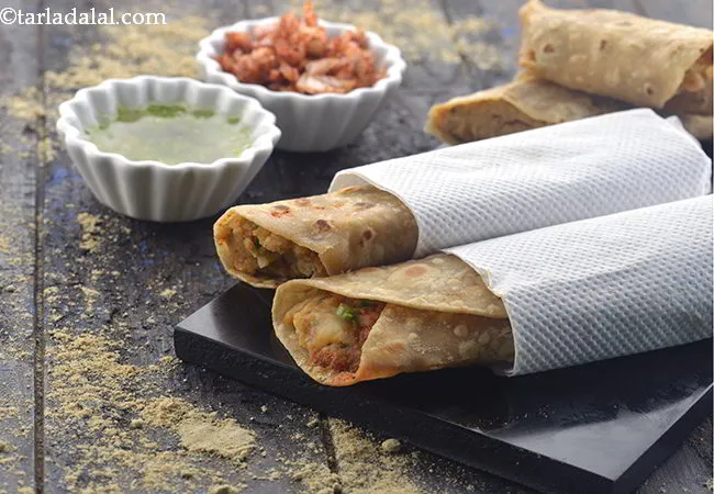  Aloo Frankie ( Wraps and Rolls)