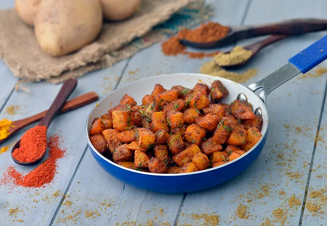  Aloo Fry Recipe, How To Make Potato Fry
