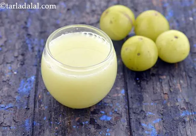 Amla Juice, How To Make Amla Juice, Gooseberry Juice
