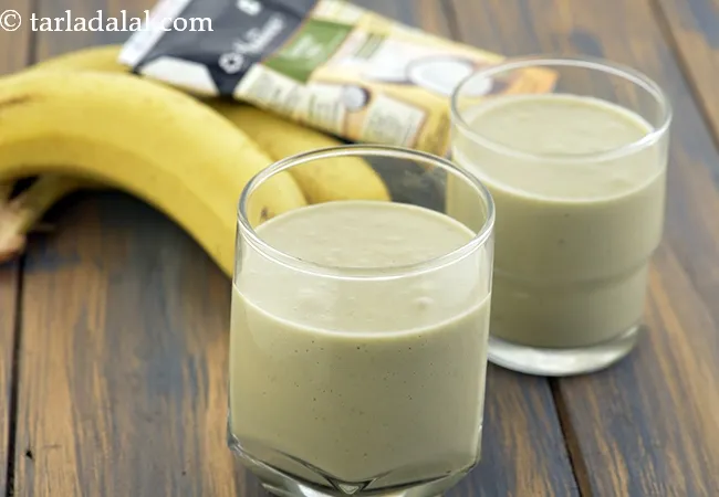 Avocado Coconut Milk Vegan Smoothie