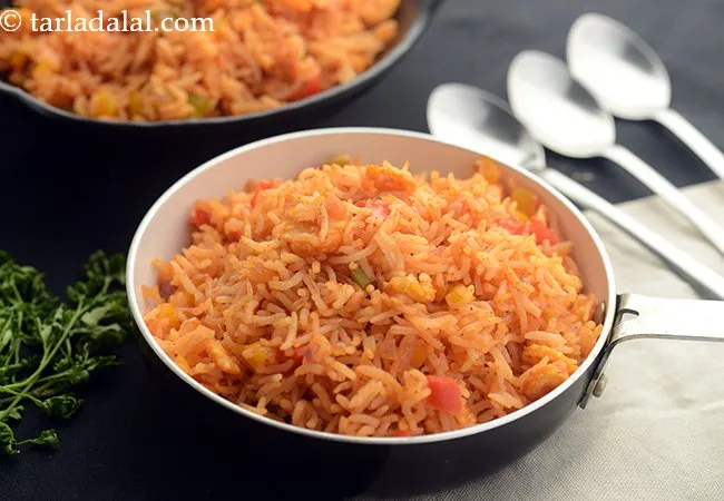 baby corn and capsicum rice | baby corn and capsicum pulao for kids tiffin box | vegetable rice for kids |