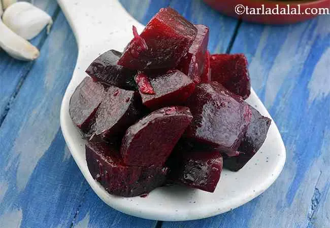 Beet and Garlic Salad Recipe, Fibre Rich