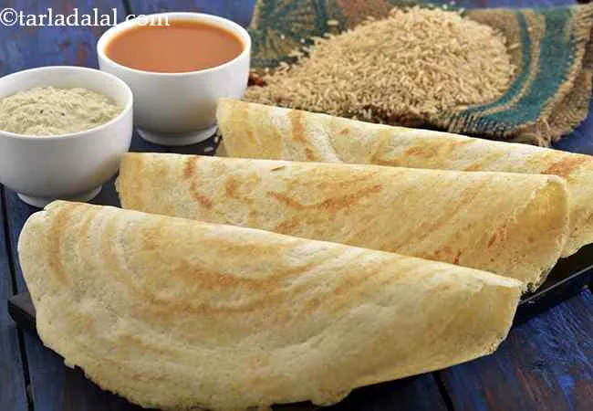Brown Rice Dosa, Healthy Dosa Recipe