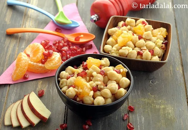 Chana Salad for Kids and Toddlers