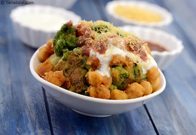 Chole Tikki Chaat