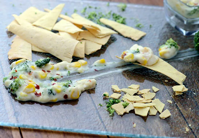Chunky Broccoli and Corn Dip
