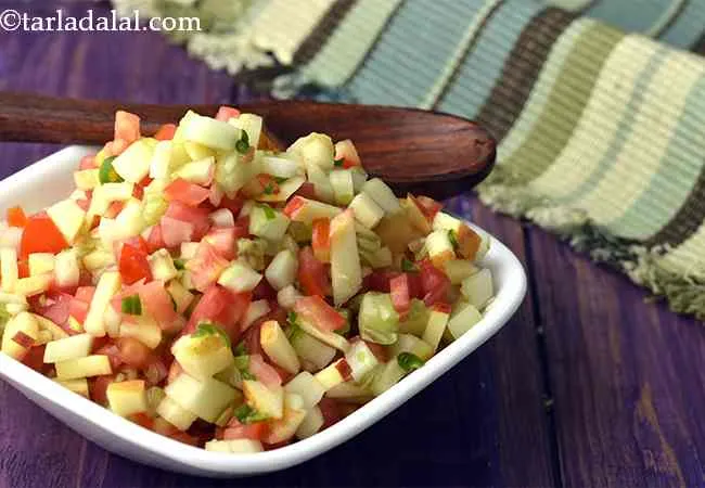 Cucumber, Apple and Tomato Salad