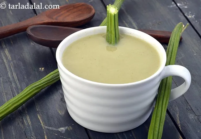 drumstick soup recipe | veg drumstick soup | saijan ki phalli soup | healthy drumstick soup