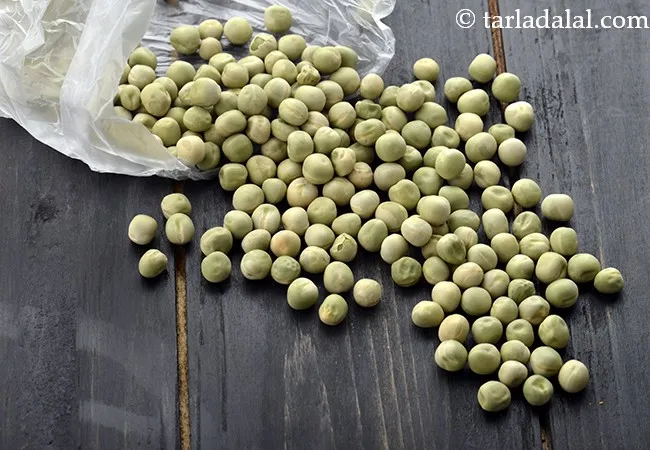 Dry green peas-hara vatana