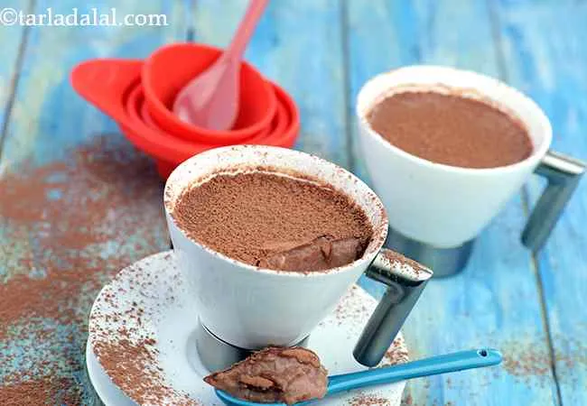 Eggless Chocolate Pudding