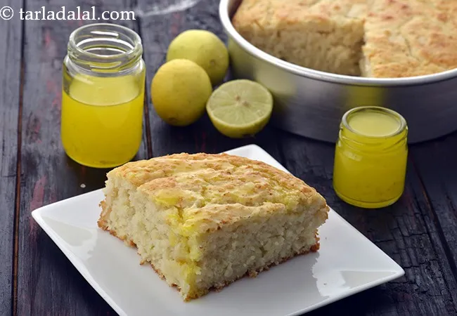 eggless lemon cake | Indian style lemon cake | vegetarian lemon cake | no egg lemon cake |