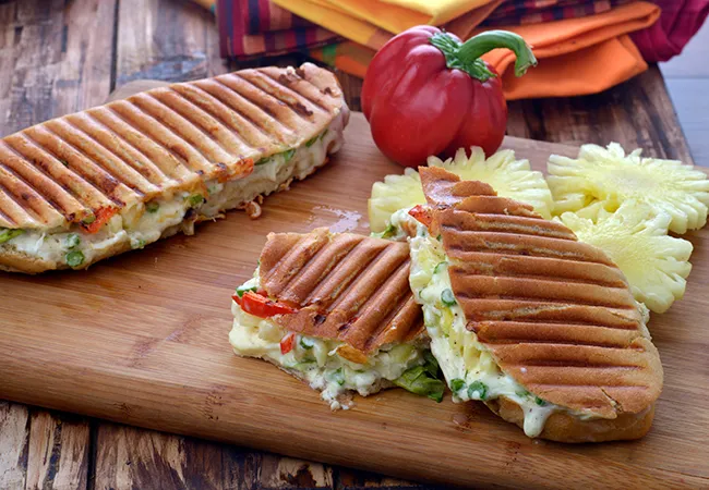  Feta and Pineapple Sandwich