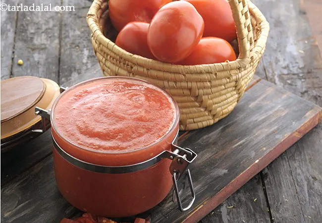 Fresh Tomato Pulp, Homemade Tomato Pulp