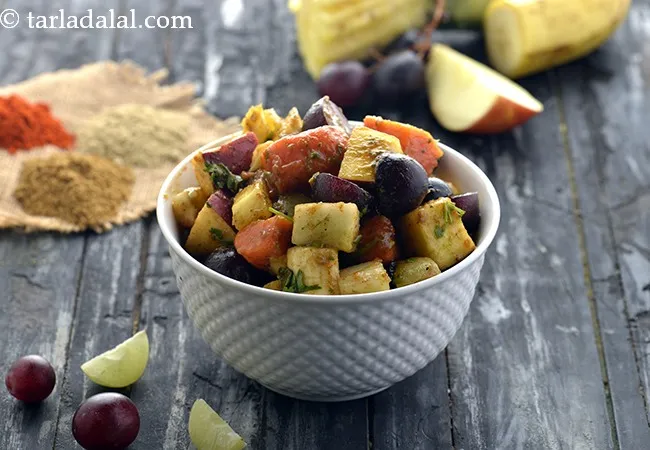 फ्रूट चाट रेसिपी | चटपटी फ्रूट चाट | हेल्दी सिंपल फ्रूट चाट | Fruit Chaat Indian Fruit Chaat Recipe