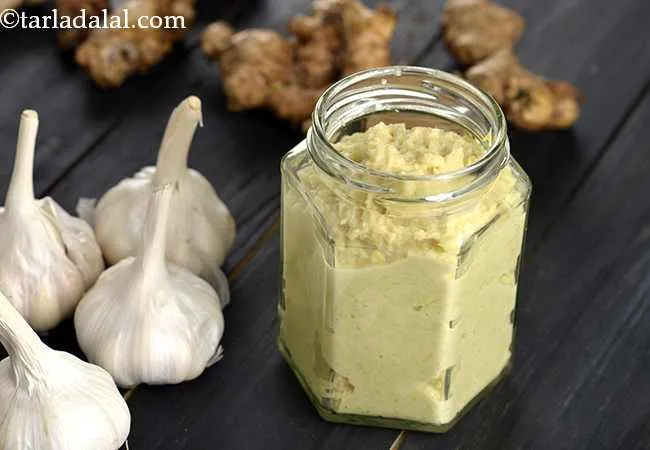 Ginger- Garlic Paste ( Popular Restaurant Recipes )