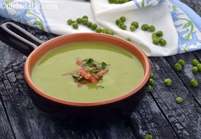 Green Peas and Mint Soup, Low-cal Pea Soup
