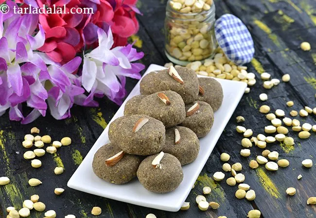 Healthy Chana Dal Ragi Peda