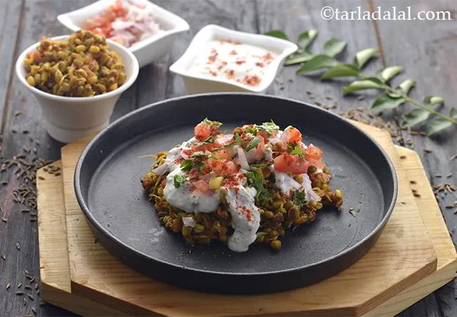  हेल्दी मूंग चाट - Healthy Moong Chaat 