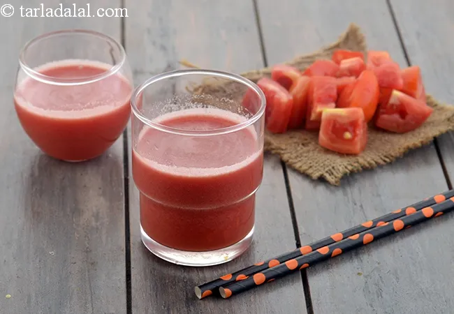 Homemade Tomato Juice, Lycopene Antioxidant Rich, Hopper