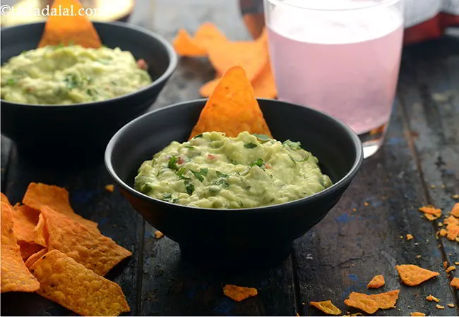 ગ્વાકામોલ | Guacamole, Mexican Avocado Dip