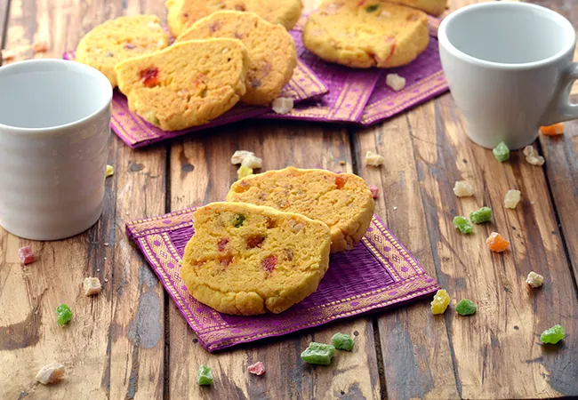 कराची बिस्कुट, हैदराबादी टूटी फ्रूटी बिस्कुट - Karachi Biscuit