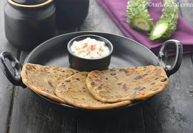 Karela Paratha, Bitter Gourd Paratha