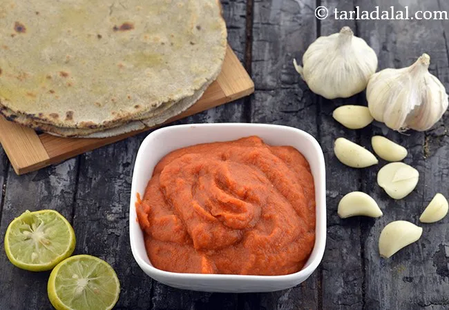 Lehsun ki Chutney, Lasun Ki Chutney, Garlic Chutney for Chaat