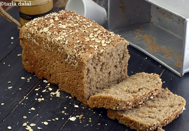 Low Salt  Multigrain Bread | low sodium High Fiber Multigrain Bread |  Heart-Healthy Multigrain Bread | Blood Pressure-Friendly Multigrain Bread