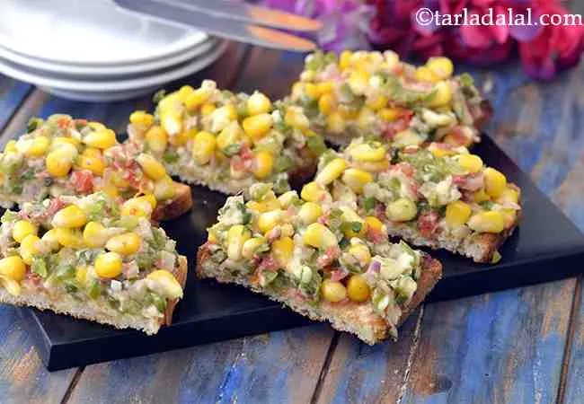 Mexican Veg Toast
