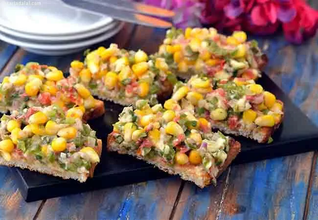 Mexican Veg Toast