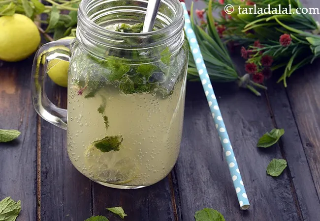 Mint and Ginger Lemon Drink