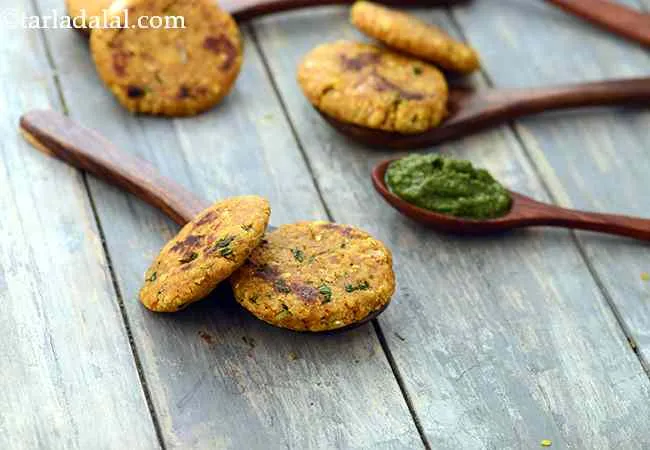 Oats Moong Dal Tikk
