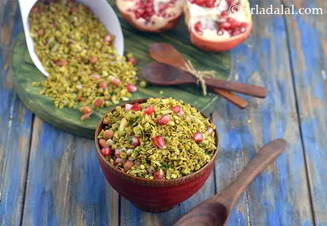 Oats Bhel, Healthy Snack for Kids
