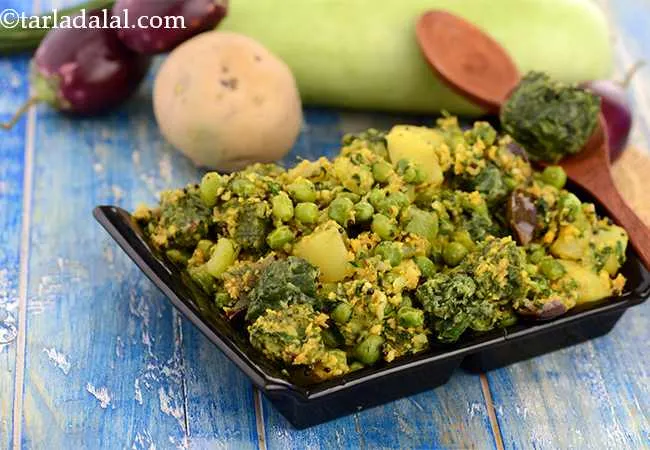 पन्चकुटयु शाक - Panchkutiyu Shaak ( Gujarati Recipe) 