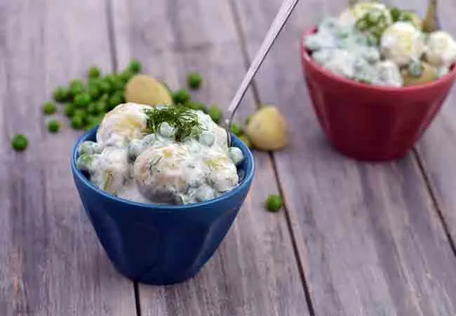  Peas and Potato Salad