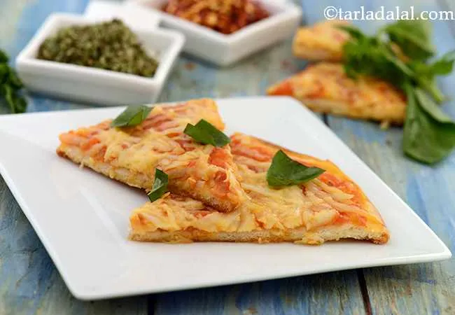  Pizza Margherita, Thin Crust Veg Pizza
