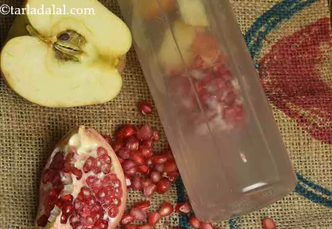  Pomegranate Apple Infused Water