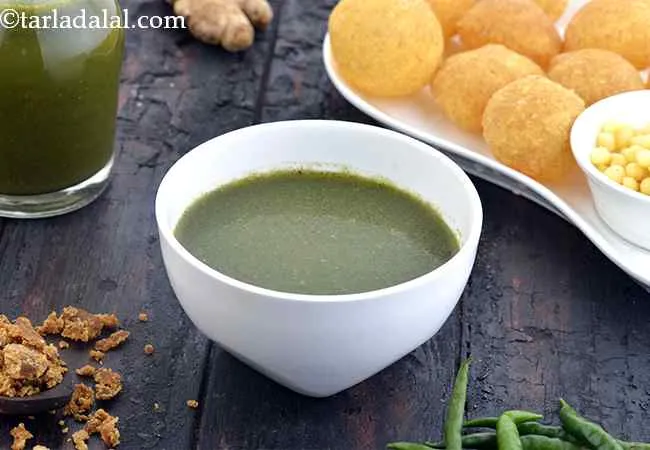 Pudina Pani for Pani Puri
