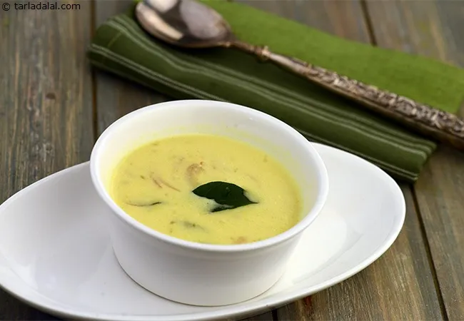 पंजाबी कढ़ी रेसिपी | पंजाबी बेसन कढ़ी | हेल्दी पंजाबी कढ़ी | - Punjabi Kadhi, Healthy Punjabi Besan Kadhi