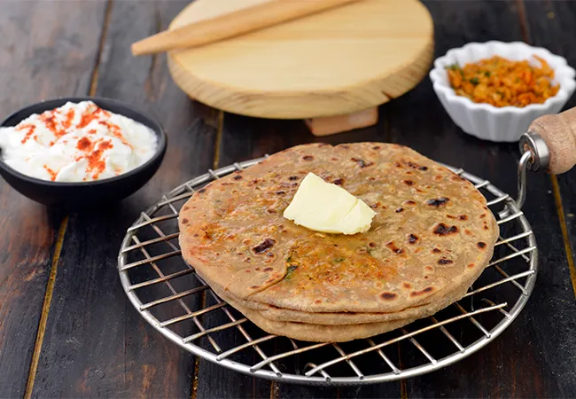  Punjabi Mooli Stuffed Paratha