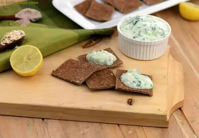 Ragi and Oat Crackers