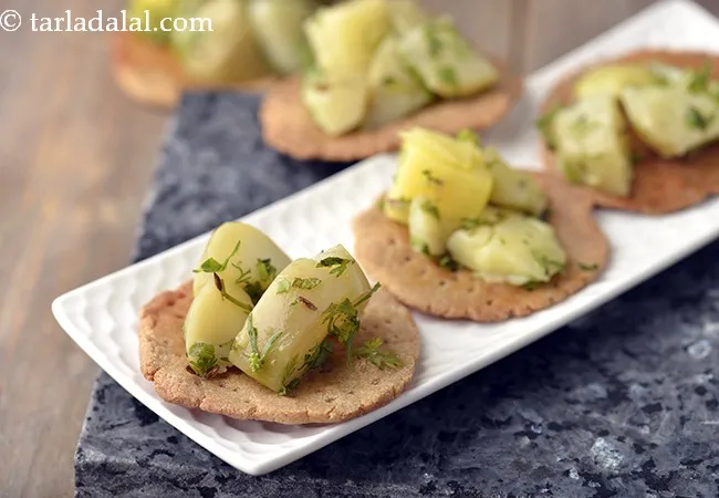 Rajgira Paratha Canape