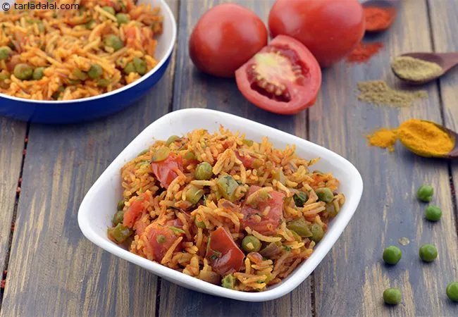 Restaurant Style Tomato Pulao